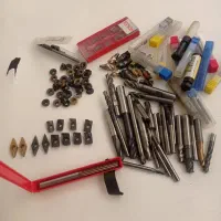 تعدادی فرز الماس والماس تراشکاری