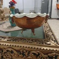 دوعدد ظرف مسی|کلکسیون اشیاء عتیقه|یاسوج, |دیوار