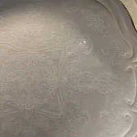 چینی طوس کرم رویال طرح دار|ظروف سرو و پذیرایی|تهران, شوش (باغ آذری)|دیوار