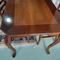 میز ناهار خوری تمام چوب گردو ۴ نفره