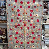 روفرشی طرح اناری مناسب شب یلدا ۱.۵ و۳و۶ متری