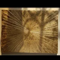 تابلو تکسچر مدرن با ورق طلا