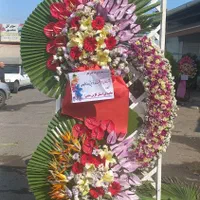 تاجگل ایستاده تاج گل تبریک ختم