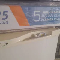 یک عدد گاز رو میزی صفحه شیشه‌ای