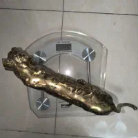 ببر برنجی دکوری|مجسمه، تندیس، ماکت|ورامین, ورامین|دیوار