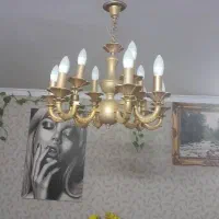 لوستر ابکاری .ایینه کنسول.ساعت و میز تلویزیون|لوستر و چراغ آویز|تهران, دهم فروردین|دیوار