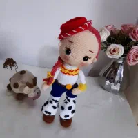 عروسک قلاب بافی