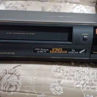 ویدئو ناسیونال j20 و تعدادی فیلم vhs