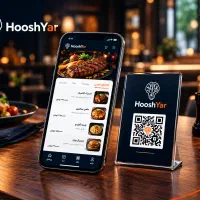 منو دیجیتال حرفه ای + QR اختصاصی
