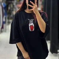 تیشرت لانگ صبرسفیدومشکی دخترونه و پسرونه تک و عمده|لباس|فولادشهر, C5|دیوار