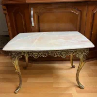 میز جلو مبلی برنز