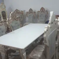 میز نهارخوری ۴ نفره کاملا نو و استفاده نشده تمیز|میز و صندلی غذاخوری|زابل, |دیوار