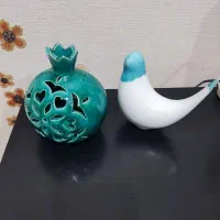 جاشمعی و پرنده سفالی