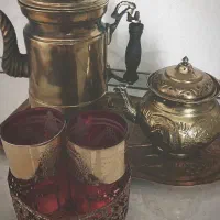 سماور و کتری زغالی|سماور، چای‌ساز، قهوه‌ساز|تهران, نعمت‌آباد|دیوار