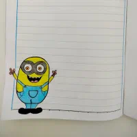 نقاشی دفتر.  تزیین انواع دفتر ها