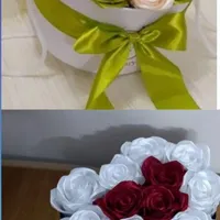 دسته گل روبانی برای کسی که دوستش داری|گل مصنوعی|ایرانشهر, |دیوار