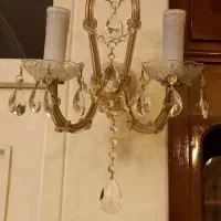 فروش چراغ دیواری کریستال اصل چک