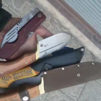 ۴عدد چاقو کار دست  کرنداسل