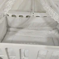 گهواره در حد نو|تخت و صندلی بچه|بندرعباس, |دیوار