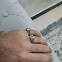دو انگشتر  جواهری