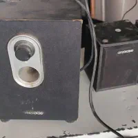 کامپیوتر و اسپیکر و دستگاه دیاگ