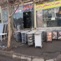 صندلی اصلاح ترولی آینه آرایشگاهی|آرایشگاه و سالنهای زیبایی|نیشابور, فردوسی جنوبی|دیوار