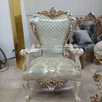 مبل ۷ نفره مدل تک گل افسون به همراه میزوعسلی|مبلمان خانگی و میز عسلی|رشت, آزادگان|دیوار