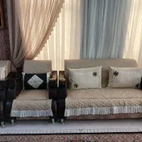 یک دست مبل هفت نفره|مبلمان خانگی و میز عسلی|مشهد, گاز|دیوار