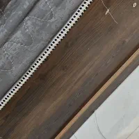 تخت خواب دو نفره به همراه تشک در حد نو