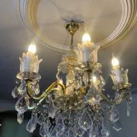 لوستر ۶شاخه ای دو عدد لوستر گویی ۲عدد|لوستر و چراغ آویز|تهران, امام حسین|دیوار