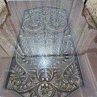 سرویس مبلمان منبت کاری بامیزناهارخوری۶ نفره و بوفه|مبلمان خانگی و میز عسلی|تهران, سید خندان (جلفا)|دیوار