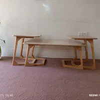 فروش میز جلو مبلی و دوتا عسلی