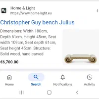 پاتختی ،پاف یا نیمکت کریستوفر گای اورجینال|تخت و سرویس خواب|تهران, زعفرانیه|دیوار