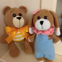 عروسک دستبافت