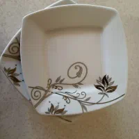 بشقاب شیرینی خوری مربع|ظروف سرو و پذیرایی|یزد, |دیوار