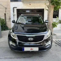 اسپورتیج ۲۰۱۴ مشکی فول فول با کمربند سقفی