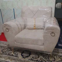 مبل ۷نفره راحتی کرمی سمساری بزرگ کوهکن|حراج|زابل, |دیوار