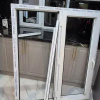 پنجره upvc 115*136 کاملا نو