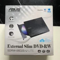 درایوDVD اکسترنال ایسوسSDRW 08D25 U lite کاملا نو|قطعات و لوازم جانبی رایانه|تهران, قیطریه|دیوار
