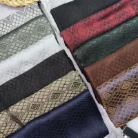 روسری ابریشم ژاکاردنگینی سایز 100