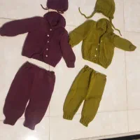 تعدادی لباس بچه و اغوشی و کاپشن و لباس بافت|کفش و لباس بچه|کرج, کمالشهر|دیوار