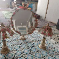 اینه شمعدان قدیمی