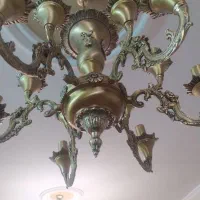 فروش لوستر برنز سقفی و دیوار کوب|لوستر و چراغ آویز|کرمانشاه, |دیوار