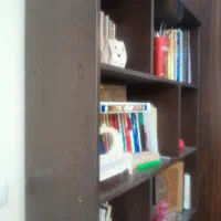 کتابخانه|کتابخانه، شلف، قفسه‌های دیواری|تهران, دزاشیب|دیوار