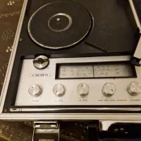 رادیوگرام آنتیک پرتابل CROWN|کلکسیون اشیاء عتیقه|تهران, بهار|دیوار