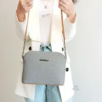 کیف طوسی زنانه گم شده