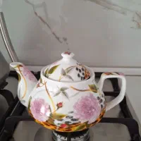 کتری وقوری لعاب کاملا نو وسالم اصلا استفاده نشدن|قوری، کتری، قهوهساز دستی|رومشکان, |دیوار