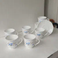 فنجان و نعلبکی لومینارک|ظروف سرو و پذیرایی|نوشهر, |دیوار