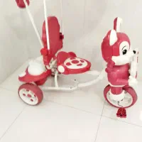 دوچرخه (سه چرخه عروسکی) مناسب سن ۲ تا ۵ سال|دوچرخه، اسکیت، اسکوتر|بروجن, |دیوار