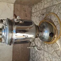 سماور گازی قدیمی برنجی سالم